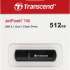 Флешка USB Transcend Jetflash 700 512ГБ, USB3.0, черный [ts512gjf700]